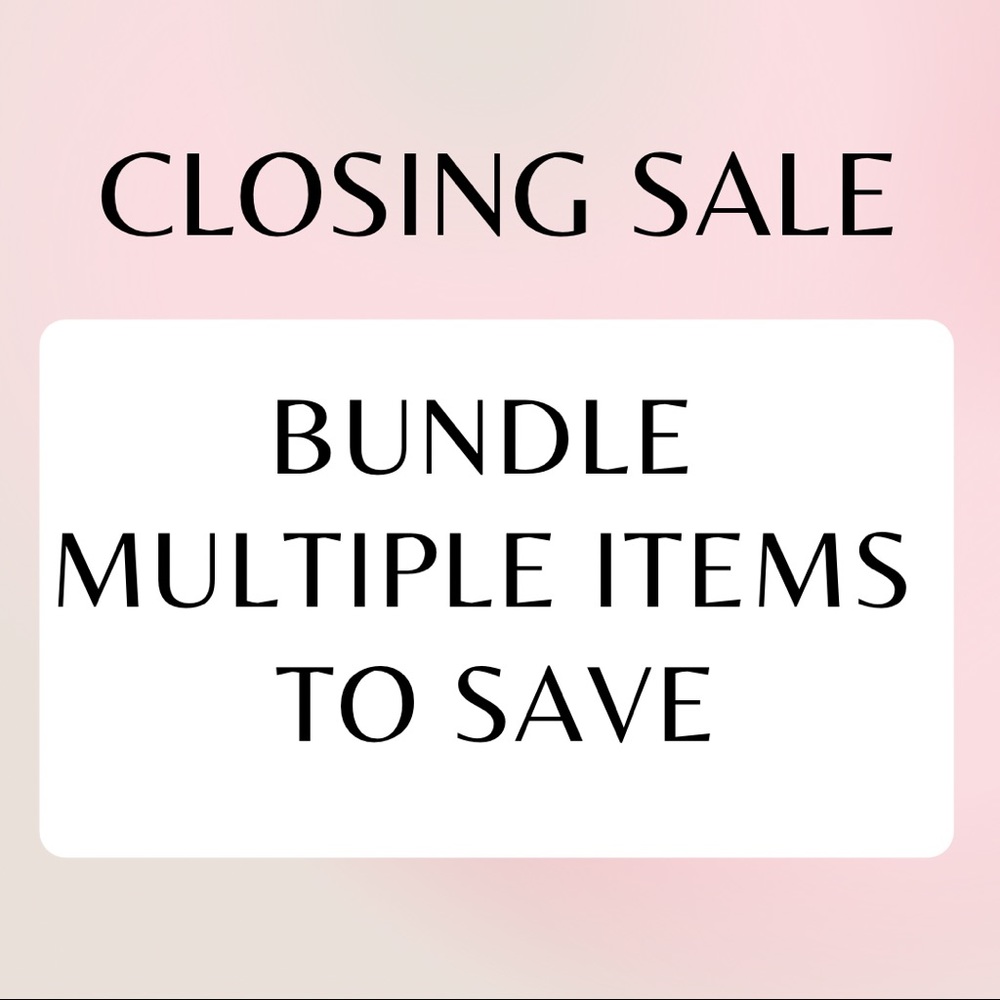 BUNDLE ITEMS TO SAVE